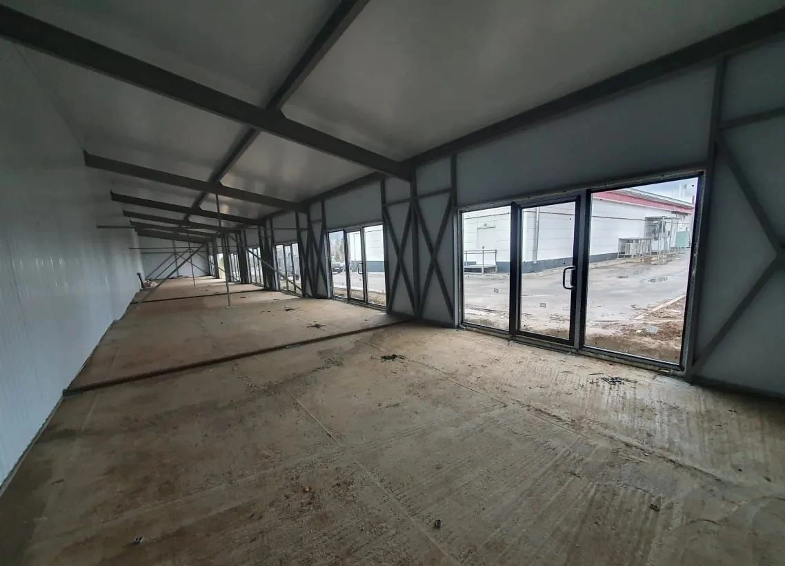 Строительство быстровозводимого здания 1